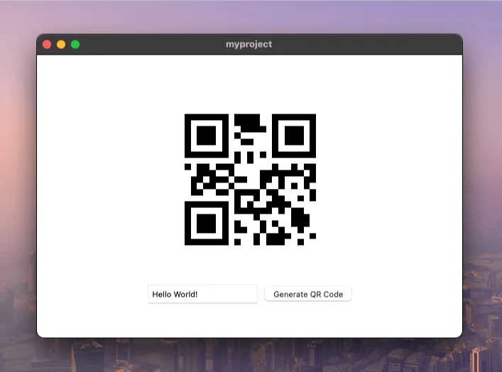 QR Code Example